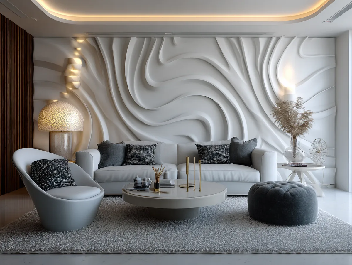 Royal Carve PVC Wall Panel Design - Modern Interior Decoration and Wall Panel Solutions Pune